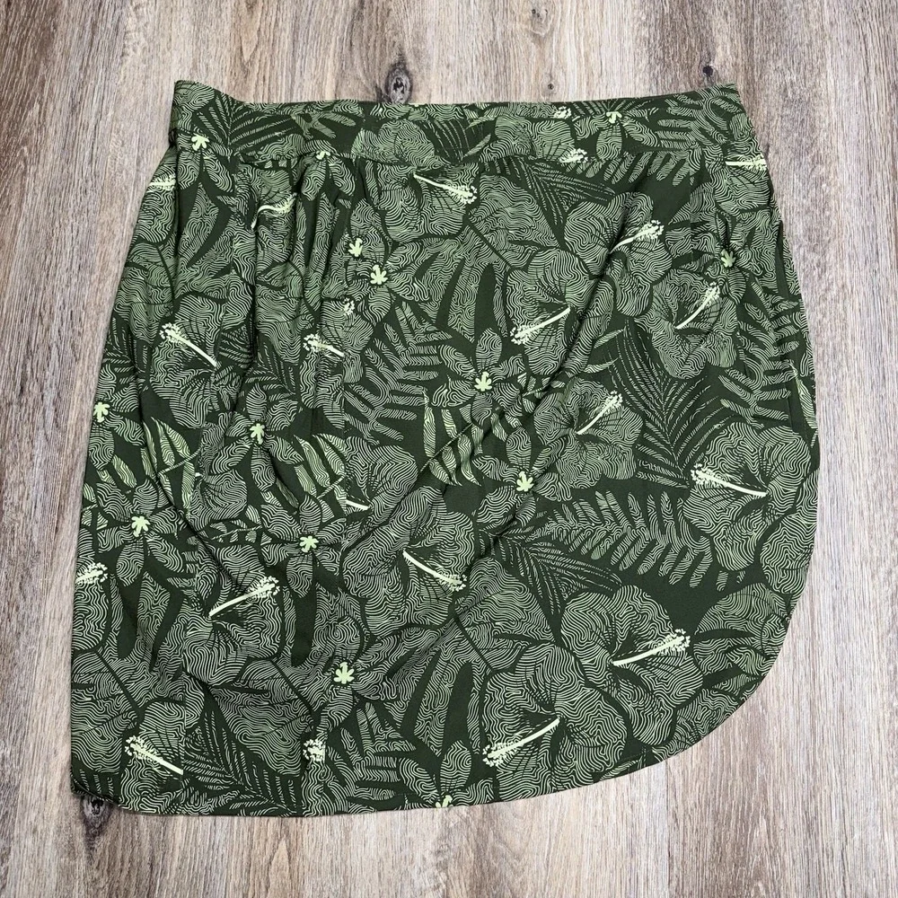 NEW Rip Skirt Hawaii Womens S (4-6) Maui Green Travel Wrap Water Resistant NWT